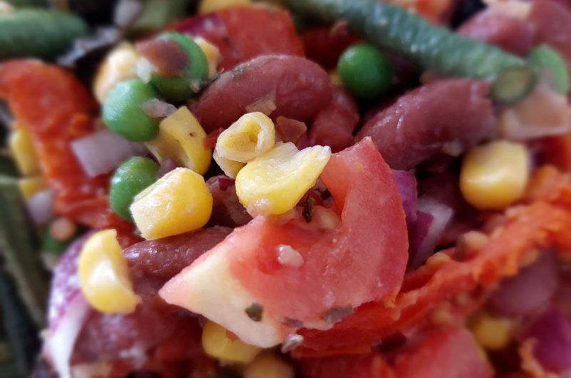 Mexican bean salad